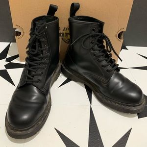 Dr. Martens 1460 Mono Black Boots in size 7